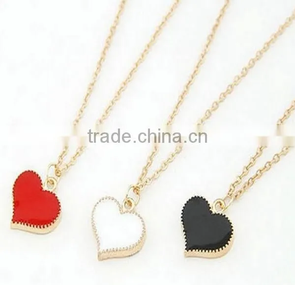 China Yiwu Wholesale Lucky Heart Necklace for Women photo-2