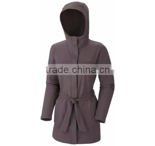 New Arrival Ladies Soft Shell Fashionable Design Jacket Winter Coat photo-3
