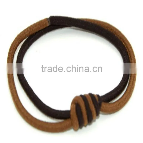The New Double Knotted Hair Band, Children Elastic Hair Ties photo-4