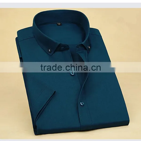 Black and White Striped Short-sleeve Shirt Cotton Business and Leisure Travelers No-iron Cultivate One's Morality Men's Button-d photo-2