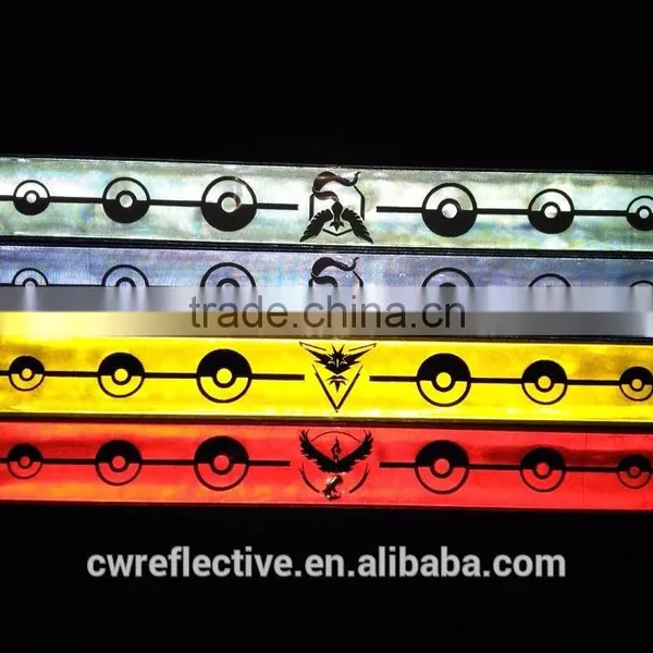 Promotional En13356 Custom 3m Wrist Bright Wrap Reflective Slap Band Gift photo-5