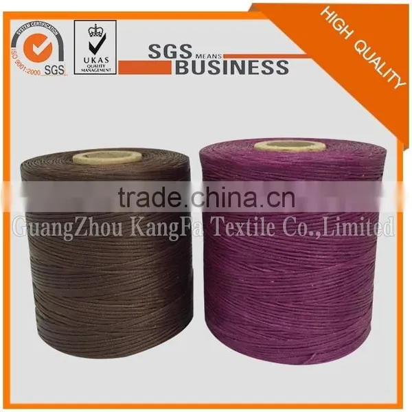 Waterproof Thread High Quality High Tenacity Good Price 100% Polyester 300d/1x16 Flat Braid Waterproof photo-6