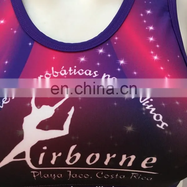 2017 Hot Sale Girls Dance Crop Top Clothes photo-5