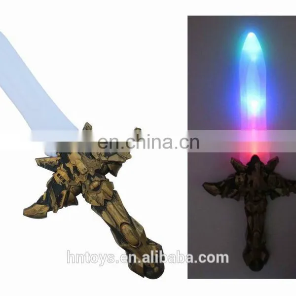 2014 toys plastic light up sword toy kids flashing light and sound toys