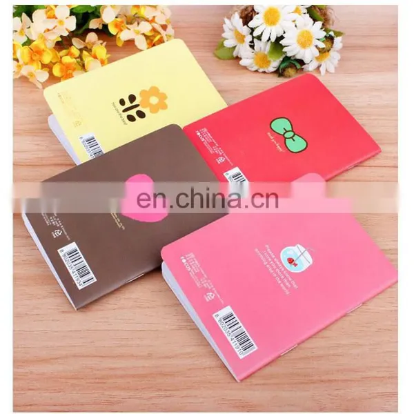 Promotional Cheap Price Cartoon Staple a5 Notebook/agenda With Line for Exercising photo-6