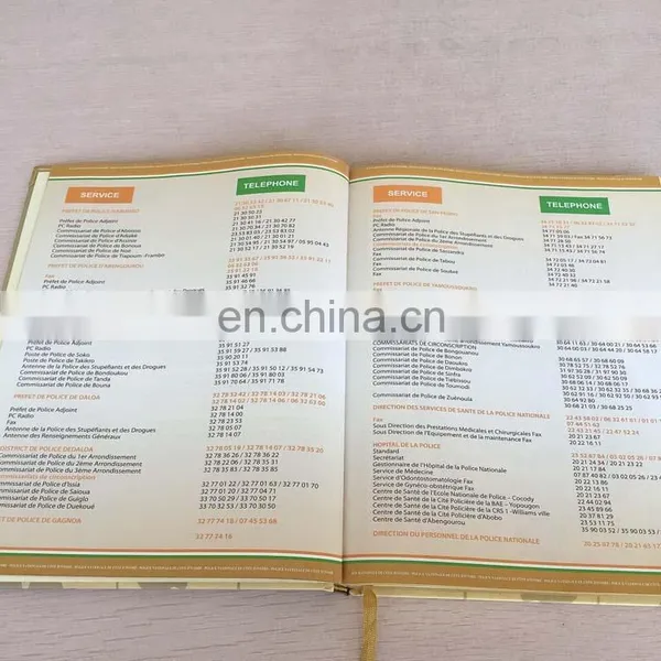 Well Design Cheap Custom High Quality Hardcover Note Book Perfect Binding Hardcover Book With Ribbon photo-3