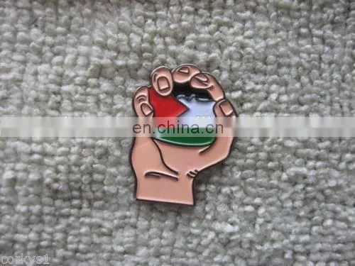 Palestine Stone Thrower Symbolic Palestinian Lapel Pin