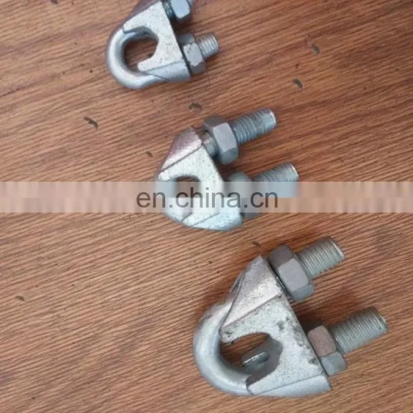 Rigging Hardware Guy Wire Cable Clamps DIN 741wire Rope Clip photo-2