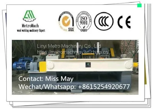 Plywood Economical Veneer Rotary Peeling Clipping Lathe Machine With Servo Motor photo-5