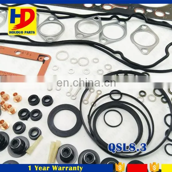 QSL8.3 Engine Overhaul Cylinder Head Gasket Set photo-3