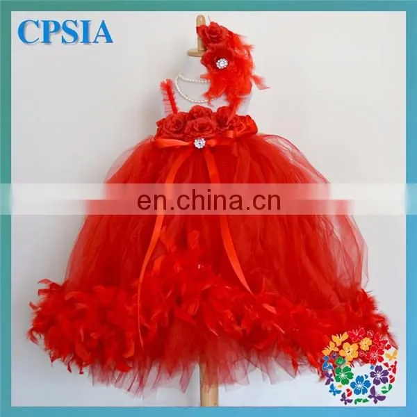Wholesale Baby Items,cheap Feather Dresses,pictures Clothing for Dance photo-3
