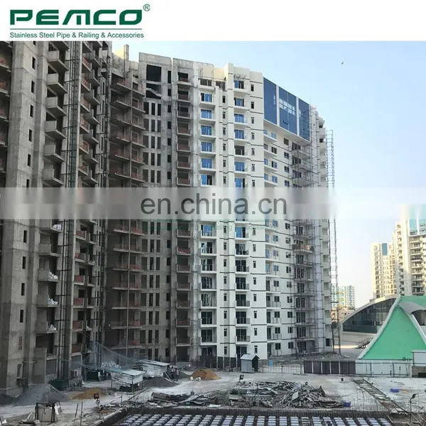 Balustrade Factory Stainless Steel Terrace Railing Glass Balustrade Inox Balcony Railing photo-6