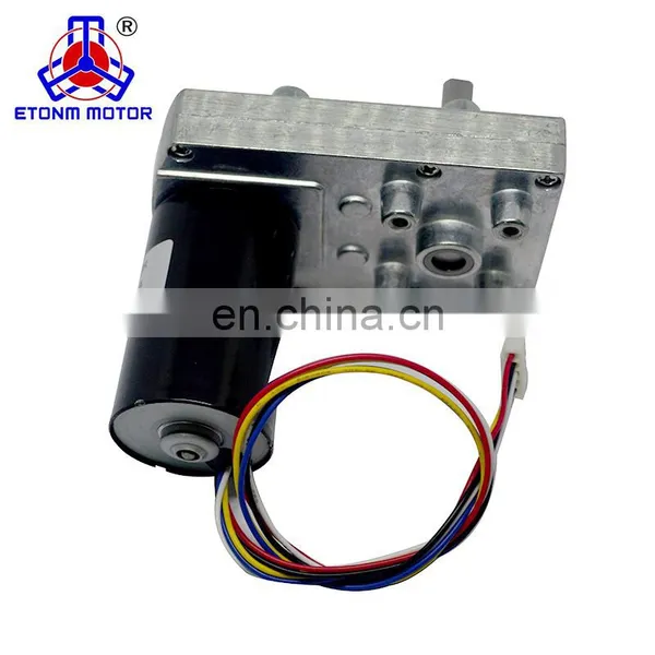 8mm Shaft 12v Flat Gearbox dc Gear Motor , High Torque dc Motor,dc Gear Brushlessmotor for Cleaning Robot photo-7