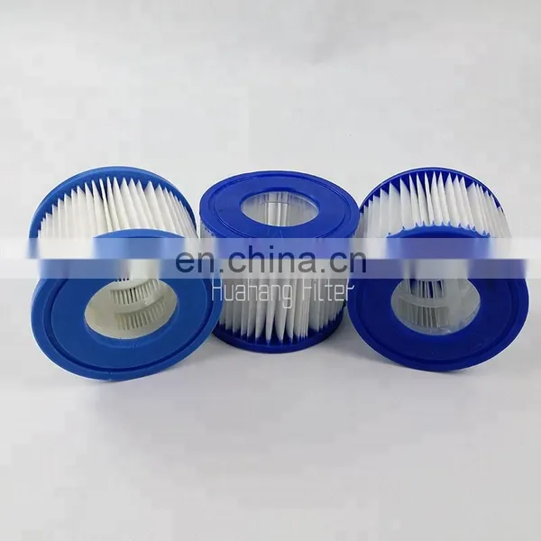 Factory Supply 0.45,1,2,3,10 MICRON Polyester Pleated Swimming Pool Spa Cartridge Filter photo-5