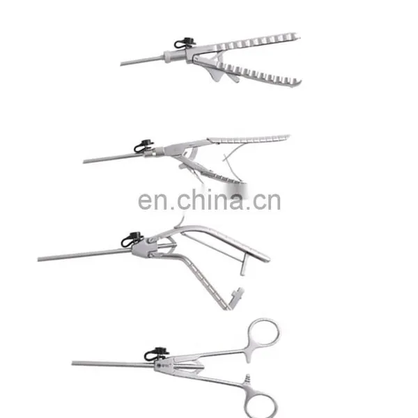 Laparoscopic V Shape Needle Holder Endoscopic Needle Holder Forceps Laparoscopy Instruments photo-2