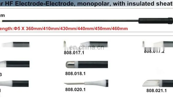 Laparoscopic Monopolar HF Electrode L Hook Veternary Surgery for Surgical Instruments Probe Electrode photo-4