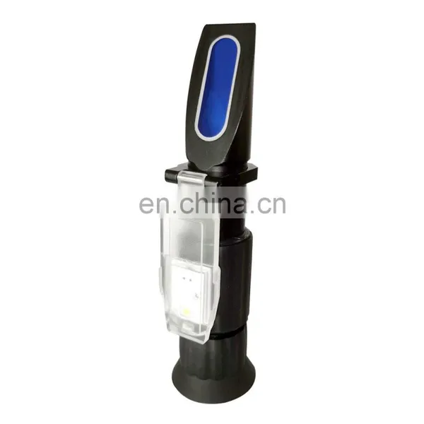Sodium Chloride Test Meter Metal Material 0-10% Sea Water Salinity Refractometer With LED Light photo-2