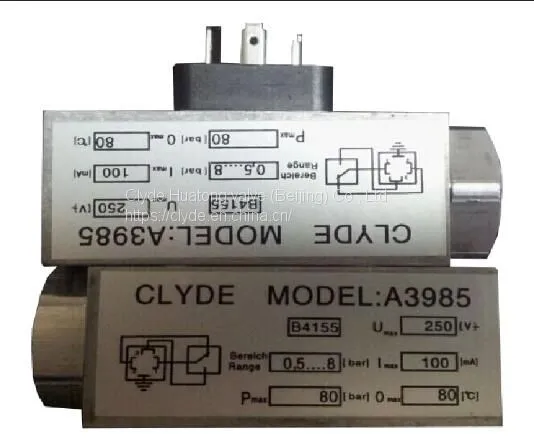 CLYDE Pressure Switch A3985