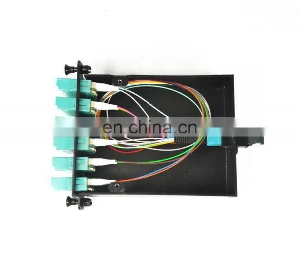 OS2 OM3 OM4 12 24 36 Fiber Optic MTP MPO LC Cassette Module photo-3