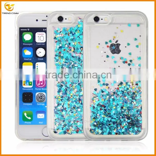 Soft Tpu Love Heart Liquid Case Cover for Iphone 6 6s photo-4