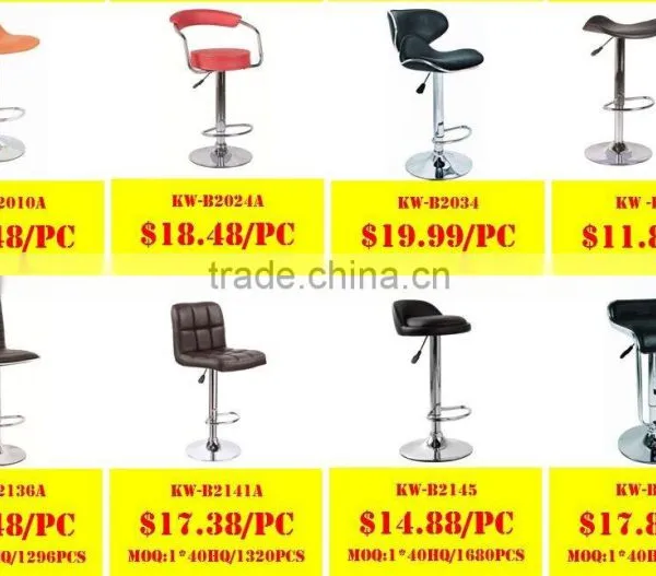 WorkWell Cheapest Modern New Design Bar Chair,bar Stool Wih Footrest Kw-B2035 Quality Choice photo-3