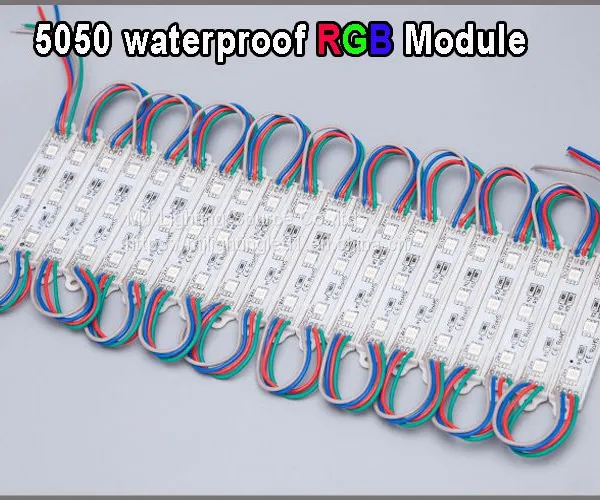 5050 RGB LED Light 12V RGB Colorchanging Modules for Outdoor Advertisment Signage photo-2
