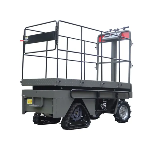 Triangular Caterpillar Work Platform Height for Greenhouse photo-3