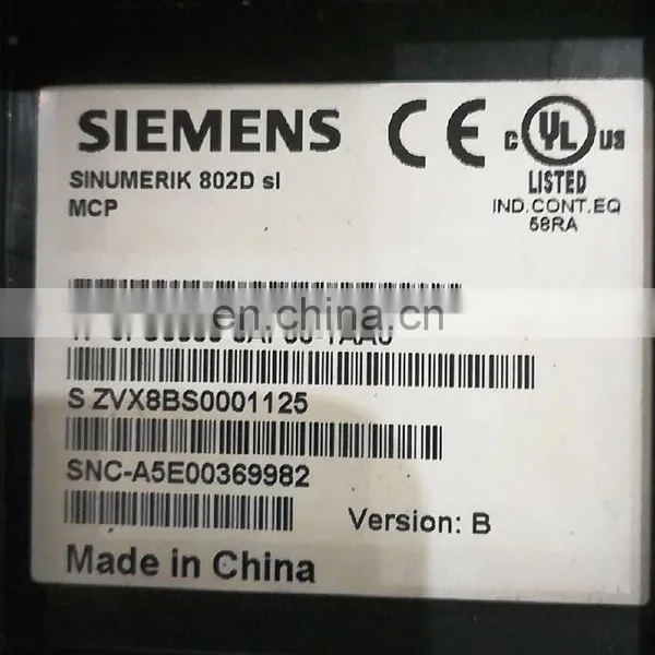Siemens SINUMERIK 802D SL Machine Control Panel Display 6FC5303-0AF30-1AA0 photo-5
