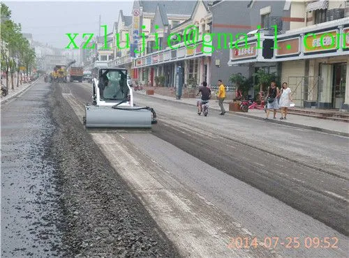 Wheel Loader Bucket Road Sweeper,pickup Sweeper for Skid Loader