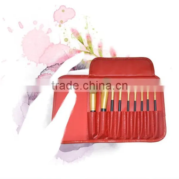 Best Professional 9pcs Makeup Brush Good Quality Makeup Brush Set Cosmetic Brushes photo-2