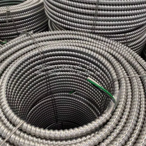 AC90 14/2awg 12/2awg BX Cable MC Cable 600V AL Aluminum Interlocked Armour Cable