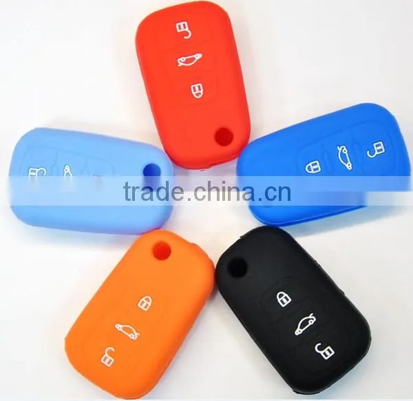 2016 High Quality Cartoon Colorful Automative Silicone Car Key photo-4