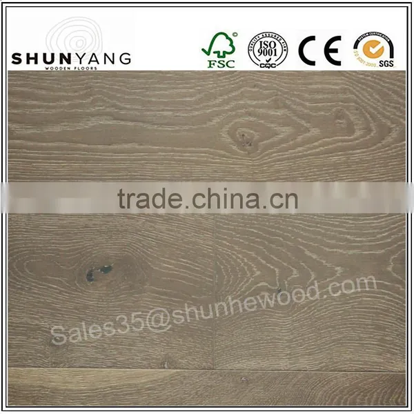Wax Oiled &Natural Oiled Finished Engineered Oak Flooring photo-2
