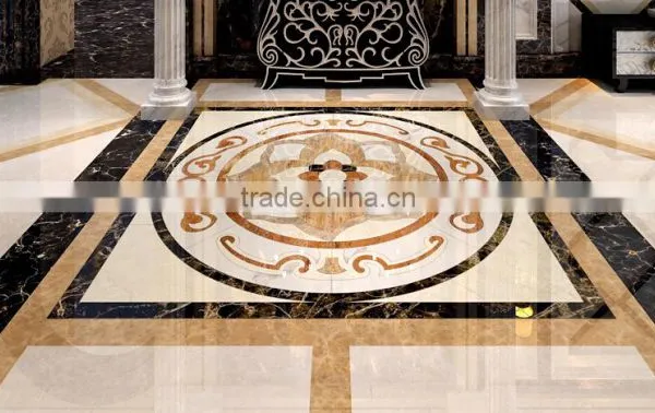 House Interior Decorative Floor Marble Waterjet Medallion Quality Choice photo-2