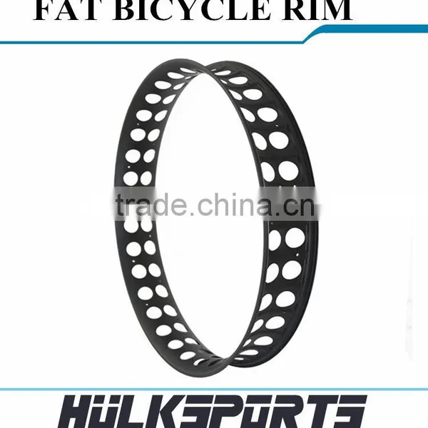 Bicycle Parts Carbon 26ER Profile 25mm Fat Wheel Rims Width 100mm Carbon Fiber Wheels Tubuless Hookless Rims Fat Bike Wheels Quality Choice photo-2
