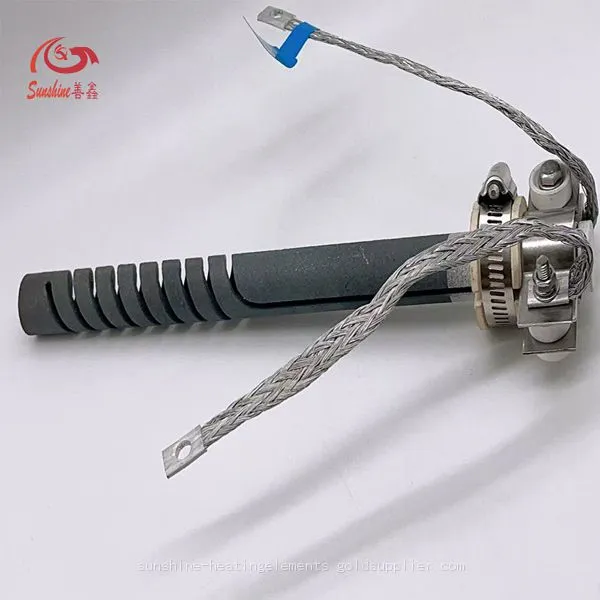 High Temperature Electric Heating Element Double Thread Silicon Carbide Heater Double Spiral Silicon Carbide Heating Elements photo-3