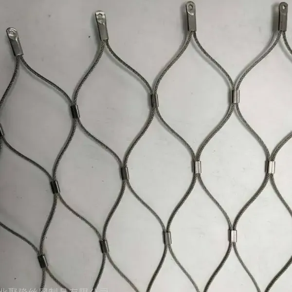 Stainless Steel Rope Mesh with 50mm Grid Spacing - Load Tested