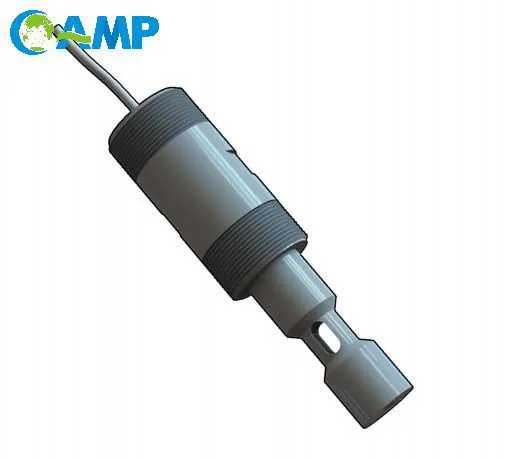FLS C6.30 Inductive Conductivity Transmitter with 4-20mA Output for Water/Wastewater Treatment, IP68, CPVC Material