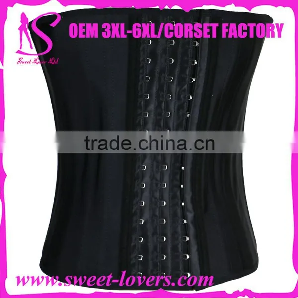 China 2016 Steel Boned Corset Latex/Spandex Waist Cincher Waist Trainer For Women and Man