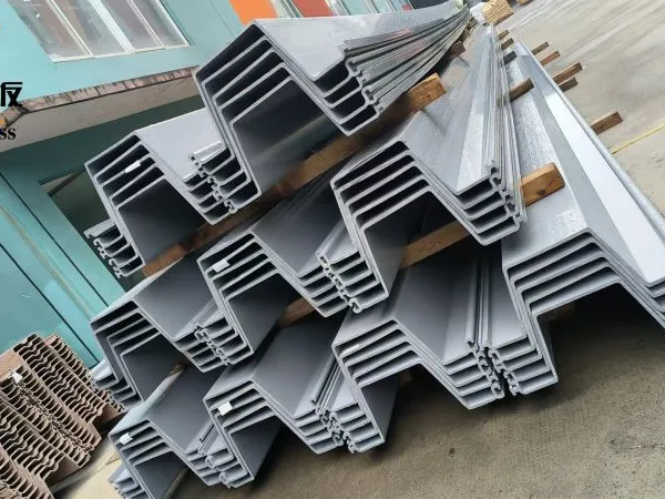 Strong Huge SG825 PVC Sheet Pile U Type Seawall Retaining Wall Plastic Sheet Pile Vinyl Sheet Piling for Water Control Solution photo-4