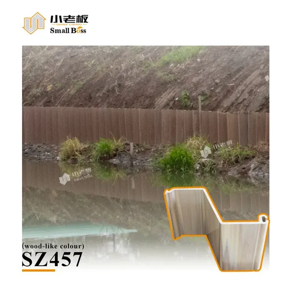 2025 New Developed Type U622 Hot Selling Grey Color Vinyl Plastic Synthetic Sheet Piles for Waterfront Structures photo-5