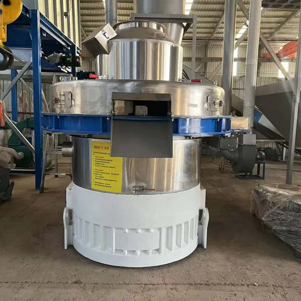 Sawdust, Straw and Wood Chip Pellet Machine Equipment. Vertical Ring Die Pelletizer With High Output photo-2
