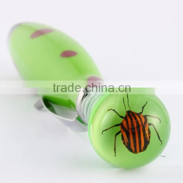 2016New Real Insect Resin Ballpoint Pen photo-6