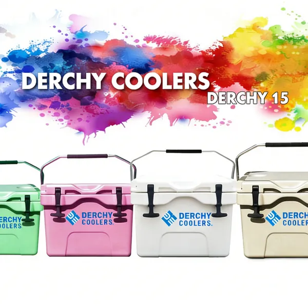 15QT Insulated Ice Chest Hard Cooler W/Portable Handles 3 Day Ice Retention for Drink, Beverage, Camping, Fishing, Beach photo-5