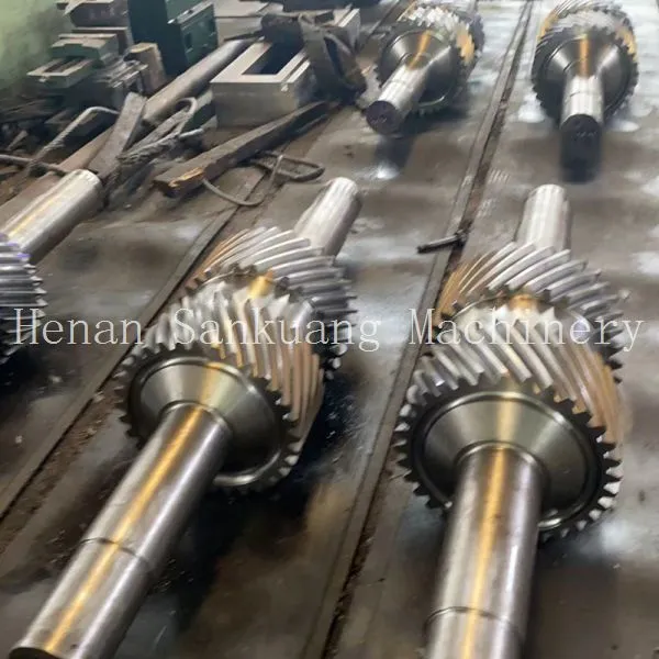 High Precision Heavy Duty Gearbox Gear Shaft Transmission Gear Shaft for Construction Machinery photo-4