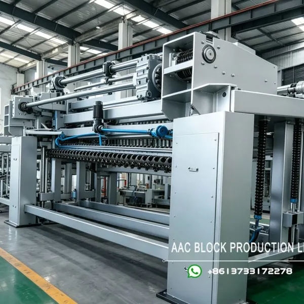 AAC Block Panel ManuFacturing Plant | AAC Autoclaved Aerated Concrete Blocks Manufacturing Process photo-4