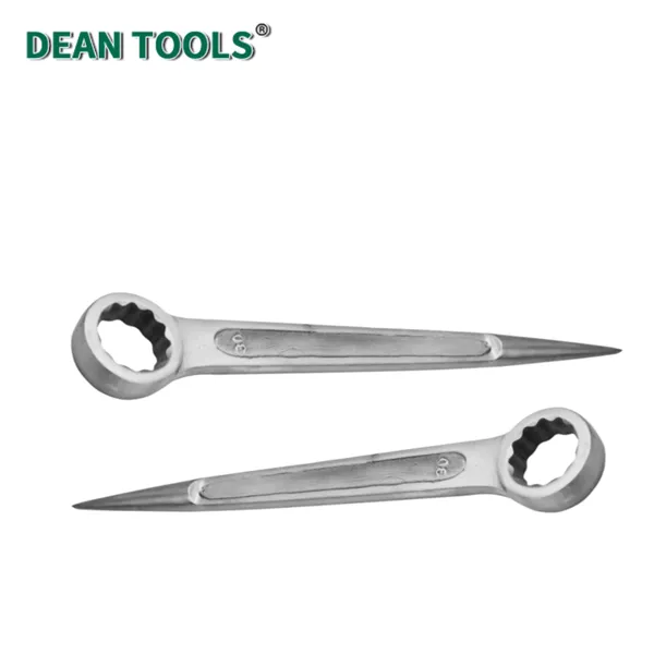 Smooth Finish Non-Magnetic Construction Box Wrench Single End Ring Spanner, Ring Podger Spanner photo-5