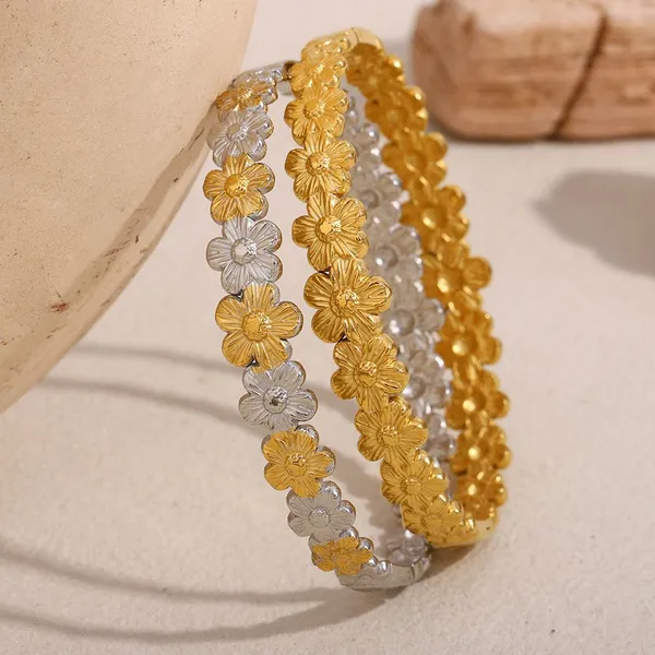 Nickel-Free Hypoallergenic Stainless Steel Link Bracelet 7.5 Inch OEM Wholesale Supplier photo-3