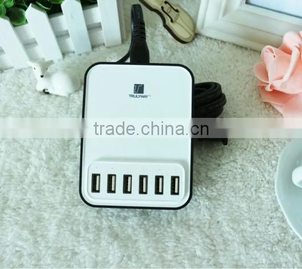 6 Port Uab Charger Multi-Port Compact Size USB Charger UL FCC CE Approved photo-2
