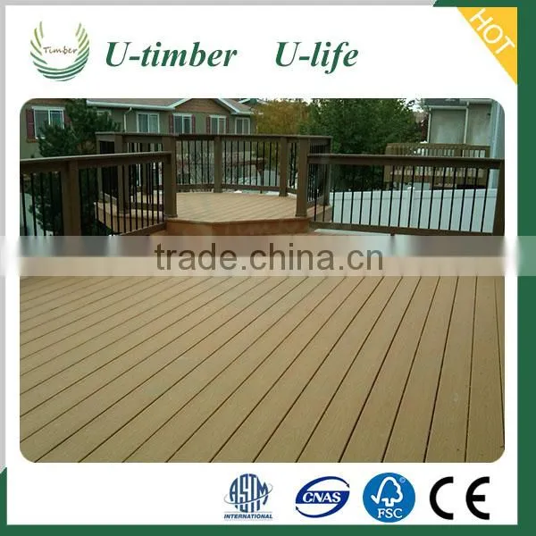 Hot Sale Rich Solid WPC Decking for Garden Use photo-6